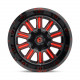 ALU felge Fuel Fuel D621 HARDLINE felga 20x9 8x170 125.1 ET1, Gloss black | race-shop.hr
