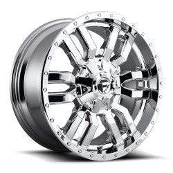 Fuel D631 SLEDGE felga 20x9 5x139.7/5x150 110.1 ET1, Chrome