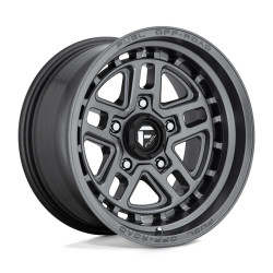Fuel D668 NITRO felga 17x9 5x139.7 78.1 ET-12, Matte gun metal