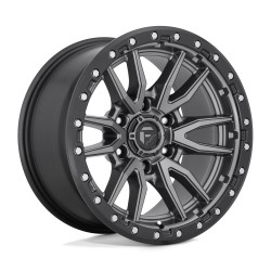 Fuel D680 REBEL felga 20x9 8x165.1 125.1 ET1, Matte gun metal