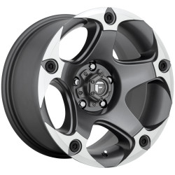 Fuel D684 MENACE felga 17x9 6x139.7 106.1 ET1, Matte gun metal