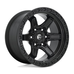 Fuel D697 KICKER felga 17x9 6x139.7 106.1 ET-12, Matte black