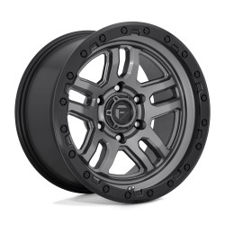 Fuel D701 AMMO felga 17x9 5x127 71.5 ET1, Matte gun metal