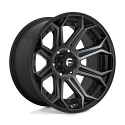 Fuel D704 SIEGE felga 20x10 6x139.7 106.1 ET-18, Black