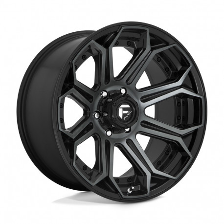 ALU felge Fuel Fuel D704 SIEGE felga 20x10 6x139.7 106.1 ET-18, Black | race-shop.hr
