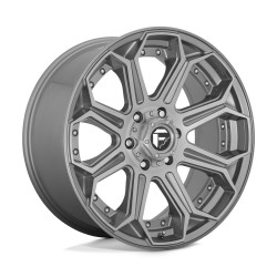 Fuel D705 SIEGE felga 20x9 8x180 124.2 ET1, Gunmetal