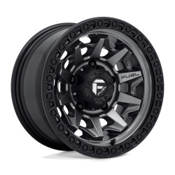 Fuel D716 COVERT felga 15x8 5x139.7 108 ET-12, Matte gun metal