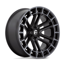 Fuel D720 HEATER felga 22x10 6x135 87.1 ET-13, Matte black