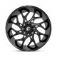ALU felge Fuel Fuel D741 RUNNER felga 20x9 8x180 124.2 ET1, Gloss black | race-shop.hr