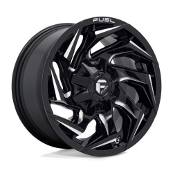 Fuel D753 REACTION felga 22x10 8x165.1 125.1 ET-18, Gloss black