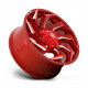 ALU felge Fuel Fuel D754 REACTION felga 20x9 8x165.1 125.1 ET20, Candy red | race-shop.hr
