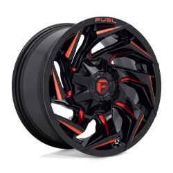 Fuel D755 REACTION felga 24x12 6x135/6x139.7 106.1 ET-44, Gloss black