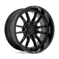 Fuel D760 CLASH felga 17x9 6x139.7 106.1 ET-12, Gloss black