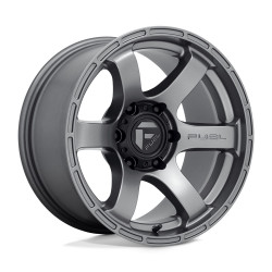 Fuel D767 RUSH felga 20x9 6x139.7 106.1 ET1, Matte gun metal