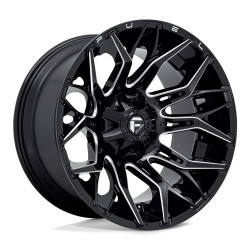 Fuel D769 TWITCH felga 22x12 8x180 124.2 ET-44, Gloss black