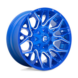 Fuel D770 TWITCH felga 22x12 8x170 125.1 ET-44, Anodized blue
