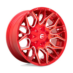 Fuel D771 TWITCH felga 20x10 8x180 124.2 ET-18, Candy red