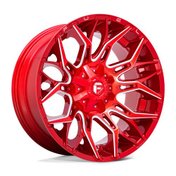 Fuel D771 TWITCH felga 22x10 8x165.1 125.1 ET-18, Candy red