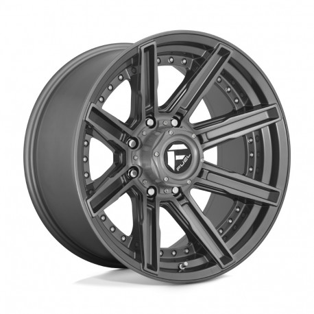 ALU felge Fuel Fuel D710 ROGUE PLATINUM felga 20x10 8x180 124.2 ET-18, Gunmetal | race-shop.hr