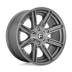 Fuel D710 ROGUE PLATINUM felga 20x9 6x139.7 106.1 ET1, Gunmetal