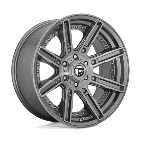 ALU felge Fuel Fuel D710 ROGUE PLATINUM felga 20x9 6x139.7 106.1 ET1, Gunmetal | race-shop.hr