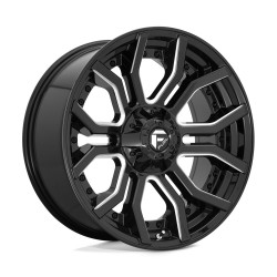 Fuel D711 RAGE felga 24x12 8x165.1 125.1 ET-44, Gloss black
