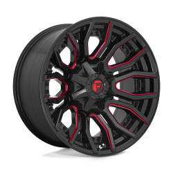 Fuel D712 RAGE felga 20x10 8x165.1 125.1 ET-18, Gloss black