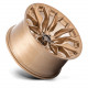 ALU felge Fuel Fuel D805 FLAME felga 20x9 8x165.1 125.1 ET1, Platinum bronze | race-shop.hr