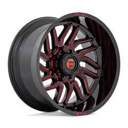 Fuel D808 HURRICANE felga 20x10 8x180 124.2 ET-18, Gloss black