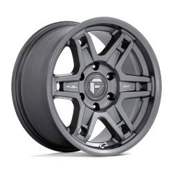 Fuel D838 SLAYER felga 20x9 6x139.7 106.1 ET1, Matte gunmetal
