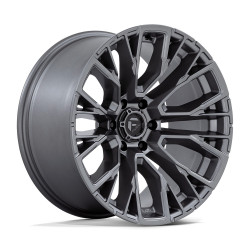 Fuel D848 REBAR felga 17x9 6x114.3 66.06 ET1, Matte gunmetal