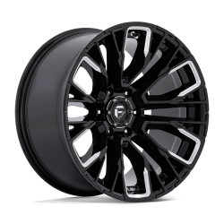 Fuel D849 REBAR felga 17x9 6x139.7 106.1 ET-12, Gloss black