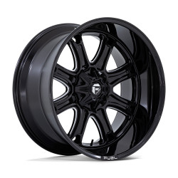 Fuel DARKSTAR felga 22x10 6x114.3/6x139.7 78.1 ET-18, Gloss black