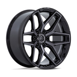 Fuel FLUX felga 18x9 6x139.7 106.1 ET20, Gloss black