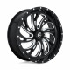 ALU felge Fuel Fuel UTV D641 KOMPRESSOR felga 20x7 4x137 110.1 ET13, Gloss black | race-shop.hr