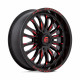ALU felge Fuel Fuel UTV D822 ARC UTV felga 20x7 4x137 110.1 ET13, Gloss black | race-shop.hr