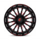 ALU felge Fuel Fuel UTV D822 ARC UTV felga 20x7 4x137 110.1 ET13, Gloss black | race-shop.hr