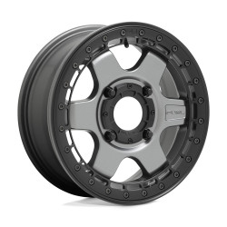 Fuel UTV D923 BLOCK BEADLOCK felga 15x6 4x137 110.1 ET38, Matte gun metal