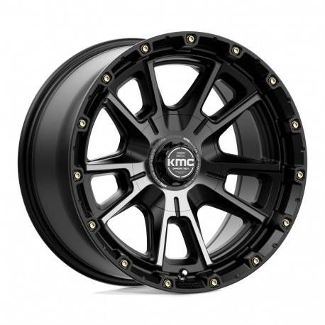 ALU felge KMC KMC KM100 SYNC felga 17x9 5x127/5x139.7 78.1 ET0, Satin black | race-shop.hr