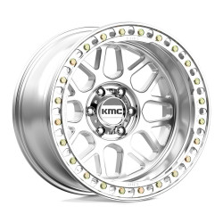 KMC KM235 GRENADE CRAWL BEADLOCK felga 20x10 6x139.7 108 ET-48, Silver