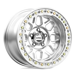 KMC KM235 GRENADE CRAWL BEADLOCK felga 17x8.5 5x127 71.5 ET0, Silver