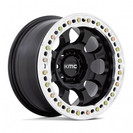 ALU felge KMC KMC KM237 RIOT BEADLOCK felga 17x8.5 6x139.7 108 ET0, Satin black | race-shop.hr