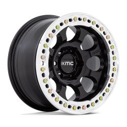 KMC KM237 RIOT BEADLOCK felga 17x9 6x139.7 108 ET-38, Satin black