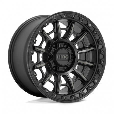 ALU felge KMC KMC KM547 CARNAGE felga 17x9 5x150 110.1 ET0, Satin black | race-shop.hr