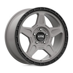KMC KM721 ALPINE felga 17x8 5x108 72.56 ET38, Satin gray