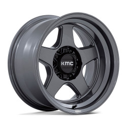 KMC KM728 LOBO felga 17x8.5 5x127 71.5 ET18, Matte anthracite