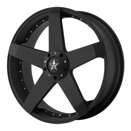 ALU felge KMC KMC KM775 ROCKSTAR CAR felga 17x7.5 5x100/5x114.3 72.56 ET42, Matte black | race-shop.hr