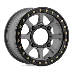 KMC Powersports KS234 ADDICT 2 BEADLOCK felga 15x6 4x156 132 ET38, Satin gray