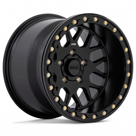 ALU felge KMC KMC Powersports KS235 GRENADE BEADLOCK felga 14x7 4x137 112.1 ET38, Satin black | race-shop.hr