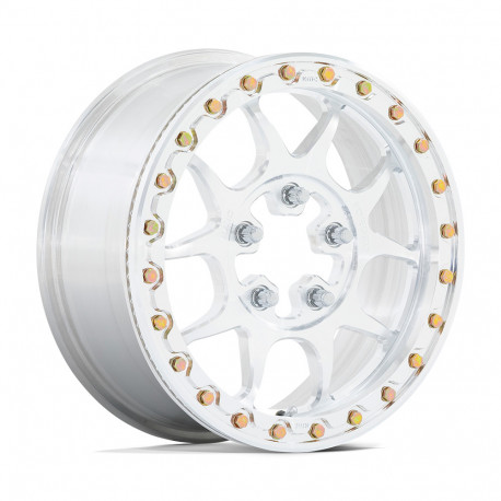 ALU felge KMC KMC Powersports KS437 TORO FORGED BEADLOCK felga 15x6 5x114.3 72.56 ET50, Silver | race-shop.hr